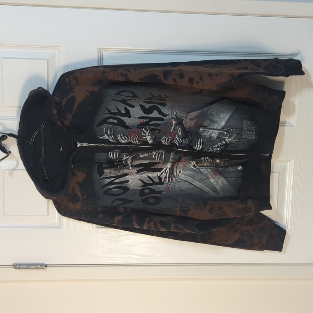 Walking Dead Tie Dye Hoodie Unisex